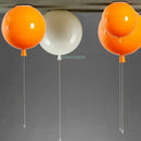 Modern red balloon ball lampshade – children’s room ceiling light by Decorbites