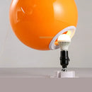 Modern red balloon ball lampshade – children’s room ceiling light by Decorbites