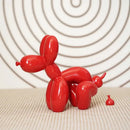 GobekUsa Balloon Dog Sculpture: Funny Puppy Resin Craft for Home Decor