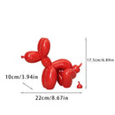 GobekUsa Balloon Dog Sculpture: Funny Puppy Resin Craft for Home Decor