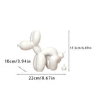 GobekUsa Balloon Dog Sculpture: Funny Puppy Resin Craft for Home Decor