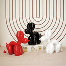 GobekUsa Balloon Dog Sculpture: Funny Puppy Resin Craft for Home Decor