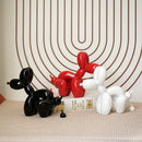 GobekUsa Balloon Dog Sculpture: Funny Puppy Resin Craft for Home Decor