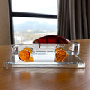 GobekUsa Crystal Car Model Perfume Ornament Paperweight Home Table Decor Kid Gift