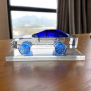 GobekUsa Crystal Car Model Perfume Ornament Paperweight Home Table Decor Kid Gift