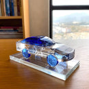 GobekUsa Crystal Car Model Perfume Ornament Paperweight Home Table Decor Kid Gift