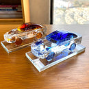 GobekUsa Crystal Car Model Perfume Ornament Paperweight Home Table Decor Kid Gift