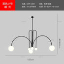 GobekUsa Designer Line Chandelier Living Room Coffee Shop Hanglamp Loft Light