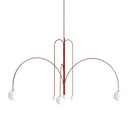 GobekUsa Designer Line Chandelier Living Room Coffee Shop Hanglamp Loft Light