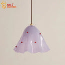 GobekUsa Glass Pendant Lights LED E27 Warm Atmosphere Modern Colorful Hanging Lamp