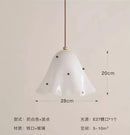 GobekUsa Glass Pendant Lights LED E27 Warm Atmosphere Modern Colorful Hanging Lamp