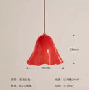 GobekUsa Glass Pendant Lights LED E27 Warm Atmosphere Modern Colorful Hanging Lamp