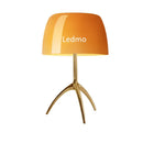 GobekUsa Glass Shade Table Lamp: Designer Tripod Desk Light for Bedroom