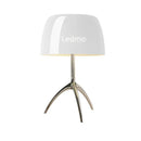 GobekUsa Glass Shade Table Lamp: Designer Tripod Desk Light for Bedroom