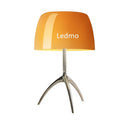 GobekUsa Glass Shade Table Lamp: Designer Tripod Desk Light for Bedroom