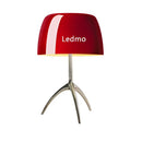 GobekUsa Glass Shade Table Lamp: Designer Tripod Desk Light for Bedroom