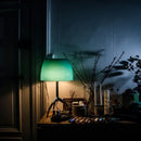 GobekUsa Glass Shade Table Lamp: Designer Tripod Desk Light for Bedroom