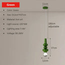 GobekUsa Caterpillar Iron LED Pendant Light for Home Decor Lighting
