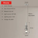 GobekUsa Caterpillar Iron LED Pendant Light for Home Decor Lighting