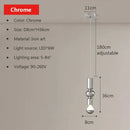 GobekUsa Caterpillar Iron LED Pendant Light for Home Decor Lighting