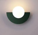 GobekUsa Glass Ball LED Wall Lamp for Bedroom, Living Room, Study - Simple & Elegant