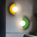 GobekUsa Glass Ball LED Wall Lamp for Bedroom, Living Room, Study - Simple & Elegant