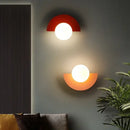 GobekUsa Glass Ball LED Wall Lamp for Bedroom, Living Room, Study - Simple & Elegant