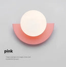GobekUsa Glass Ball LED Wall Lamp for Bedroom, Living Room, Study - Simple & Elegant