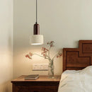 GobekUsa Cement Cylinder LED Pendant Lamp | Modern Home Interior Lighting for Living Room & Kitchen