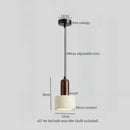 GobekUsa Cement Cylinder LED Pendant Lamp | Modern Home Interior Lighting for Living Room & Kitchen