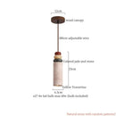 GobekUsa Cement Cylinder LED Pendant Lamp | Modern Home Interior Lighting for Living Room & Kitchen