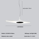 GobekUsa Modern Resin Pendant Light for Dining Room