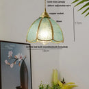 GobekUsa Blue Glass LED Pendant Lamp: Nordic Modern Hanging Light.
