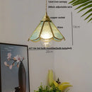 GobekUsa Blue Glass LED Pendant Lamp: Nordic Modern Hanging Light.