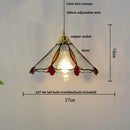 GobekUsa Blue Glass LED Pendant Lamp: Nordic Modern Hanging Light.