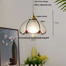 GobekUsa Blue Glass LED Pendant Lamp: Nordic Modern Hanging Light.