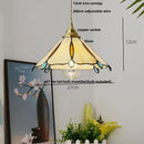 GobekUsa Blue Glass LED Pendant Lamp - Nordic Modern Hanging Light