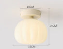 Modern ribbed ceramic glass chandelier white and brass living room light by Decorbites
