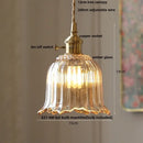 GobekUsa Clear Glass LED Pendant Light: Modern Nordic Home Lighting Fixture