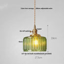 GobekUsa Clear Glass LED Pendant Light: Modern Nordic Home Lighting Fixture