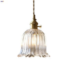 GobekUsa Clear Glass LED Pendant Light: Modern Nordic Home Lighting Fixture