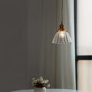 GobekUsa Clear Glass Wire Pendant Light Fixture Nordic Modern Hanging Lamp