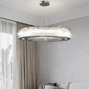 GobekUsa Crystal LED Ceiling Pendant Chandelier for Modern Luxury Living Room Décor