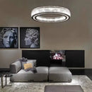 GobekUsa Crystal LED Ceiling Pendant Chandelier for Modern Luxury Living Room Décor