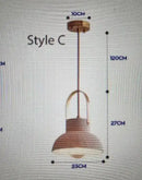 GobekUsa Glass Copper LED Wall Lamp for Home Indoor Decor - Modern Nordic Wandlamp