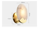GobekUsa Glass Copper LED Wall Lamp for Home Indoor Decor - Modern Nordic Wandlamp