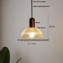 GobekUsa Glass LED Pendant Light Chandelier for Modern Home Decor