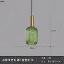 GobekUsa Glass Pendant Lights: Modern Nordic Style LED Pendant Lamp for Bedroom, Living, Dining Room