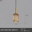 GobekUsa Glass Pendant Lights: Modern Nordic Style LED Pendant Lamp for Bedroom, Living, Dining Room
