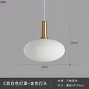 GobekUsa Glass Pendant Lights: Modern Nordic Style LED Pendant Lamp for Bedroom, Living, Dining Room